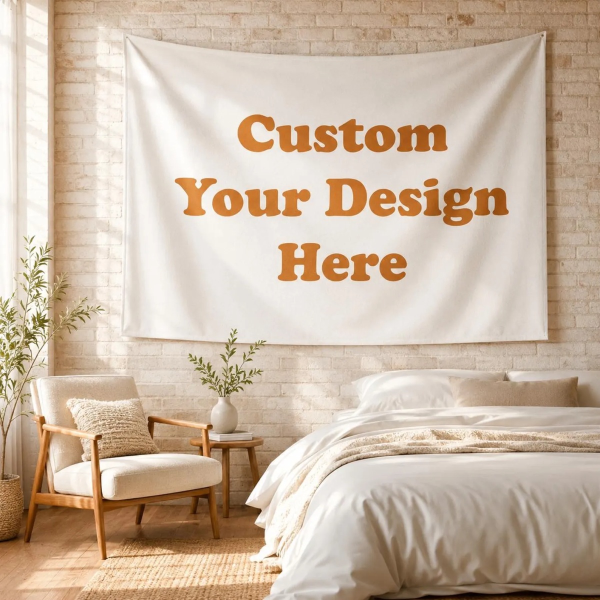 Home Of Textiles - Een gepersonaliseerd, op maat gemaakt wandkleed—een