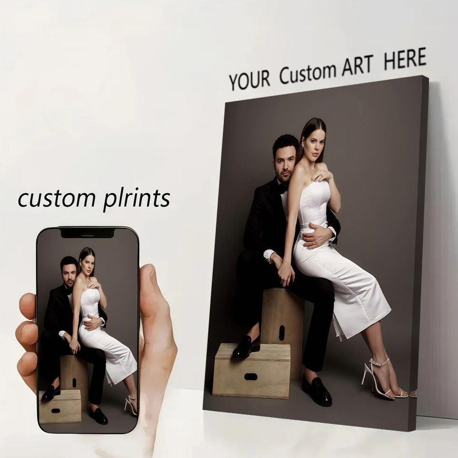 Your Home Textiles - Op maat gemaakte canvasposter Anime Game