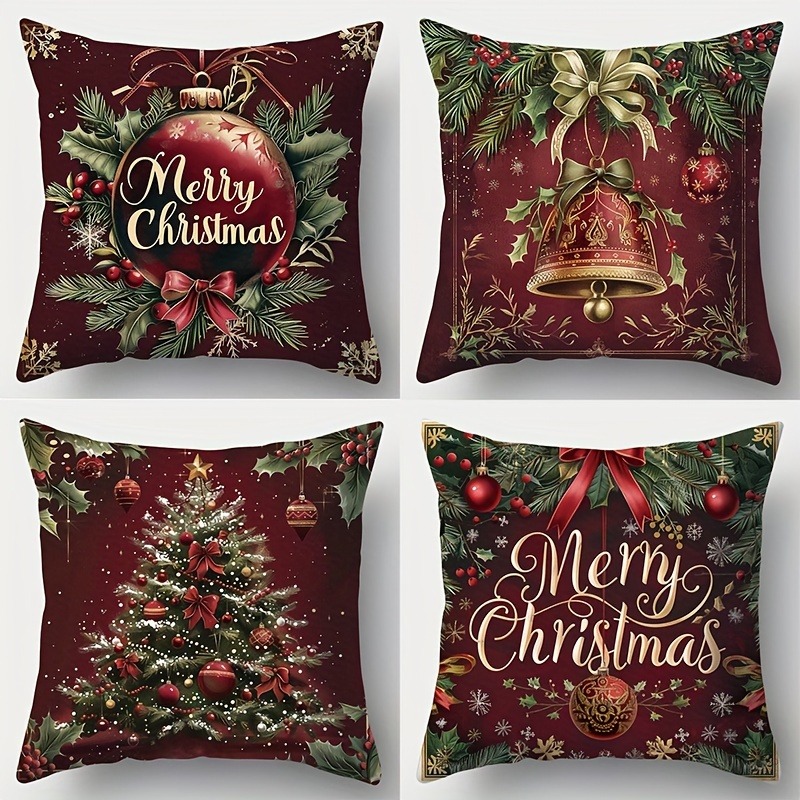 Your Home Textiles - Feestelijke kerstkussenslopen: Versier uw huis met