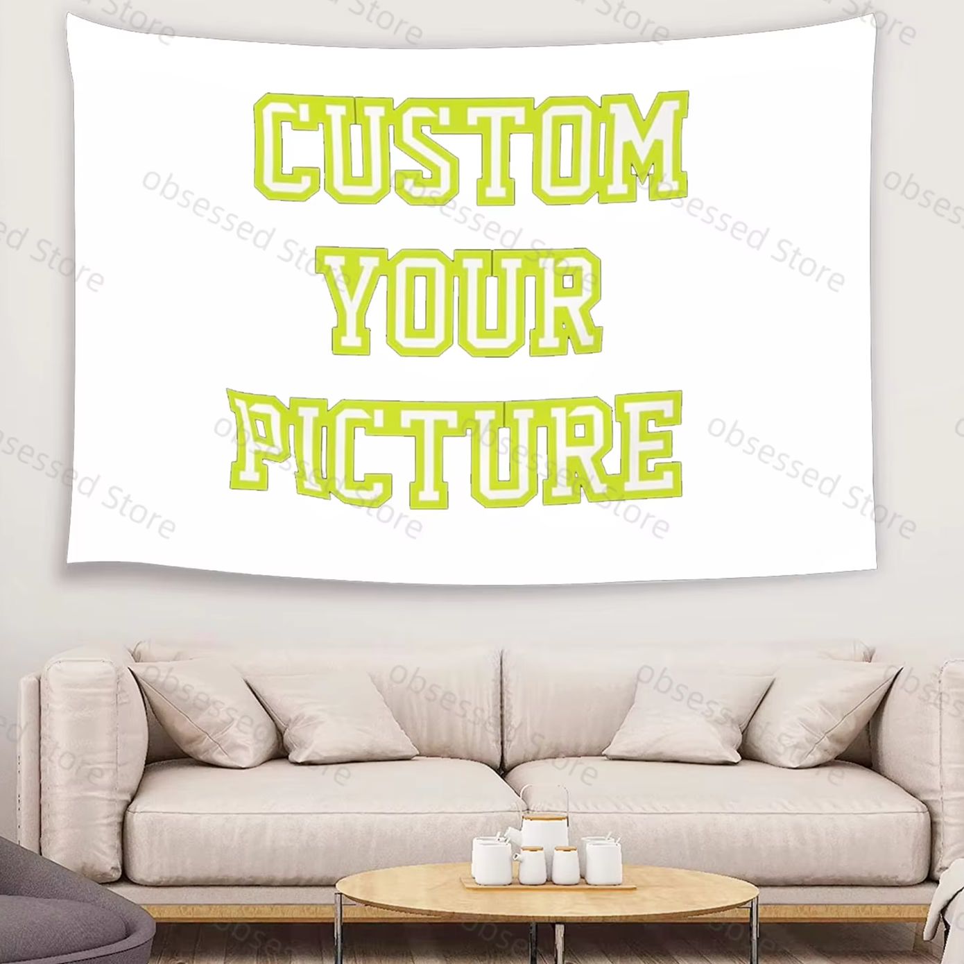 Your Home Textiles - Gepersonaliseerde wandtapijten bedrukken voor uw foto's,