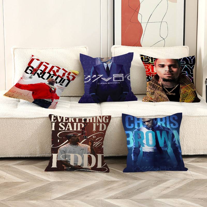 Home Textiles Classic Fashion - Chris Brown Verschillende stijlen Klassiek filmkussen