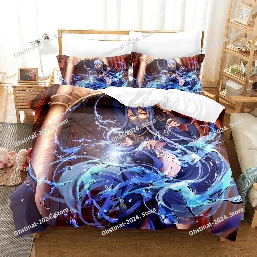 Home Textiles Classic Fashion - Modieuze 3D Fates Beddengoedsets Dekbedovertrekset met