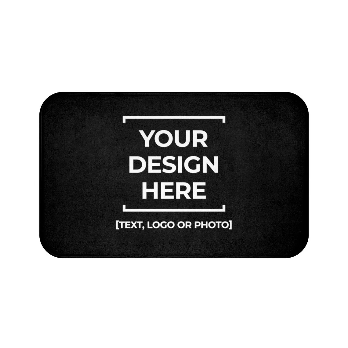 Your Home Textiles - Gepersonaliseerde Badmat, Aangepaste Foto Tekst Badkamer
