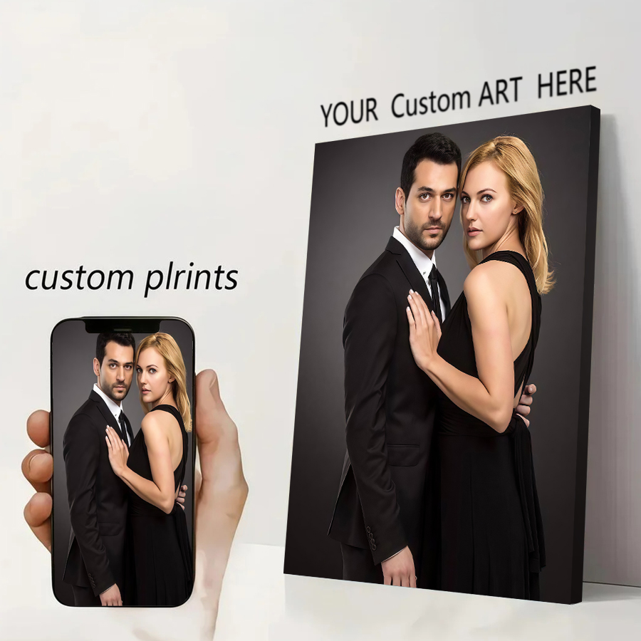 Your Home Textiles - Op maat gemaakte canvasposter Anime Game