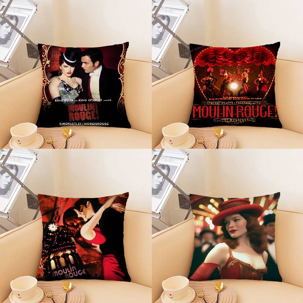 Home Textiles Classic Fashion - 1pc Classic Movie M-Moulin Rouge Kussensloop