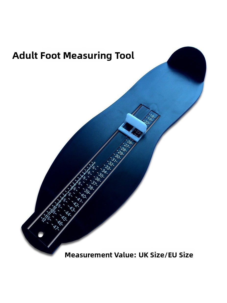 Home Textiles Uk - Voetmeetliniaal voor volwassenen UK EU Maatmeetinstrument