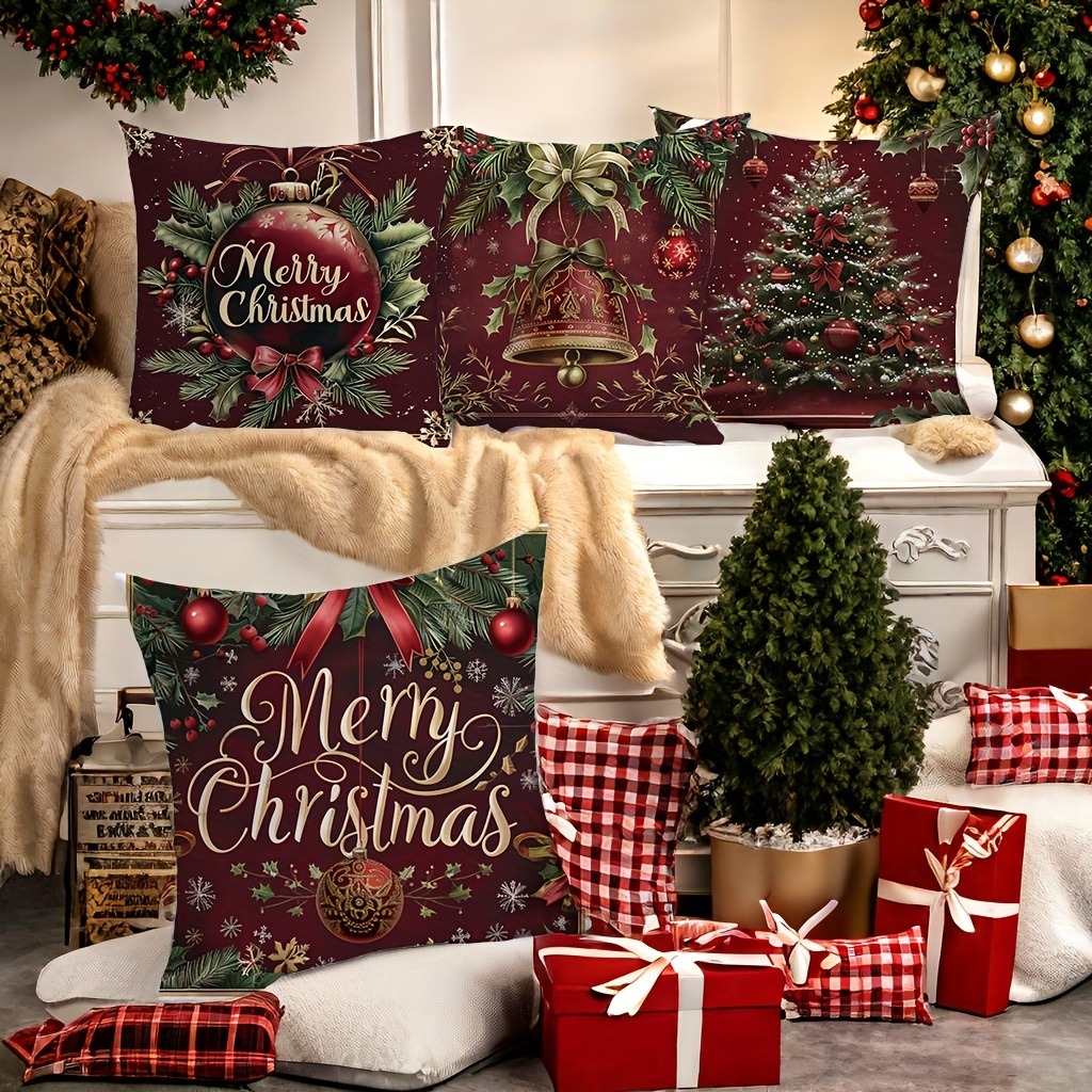 Feestelijke kerstkussenslopen: - Your Home Textiles recensie en prijs