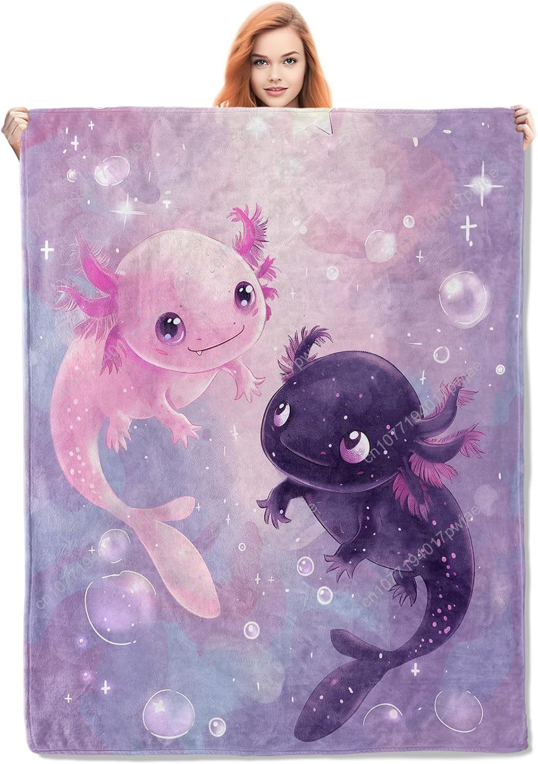 Axolotl Deken Schattig Axolotl - Home Of Textiles recensie en prijs