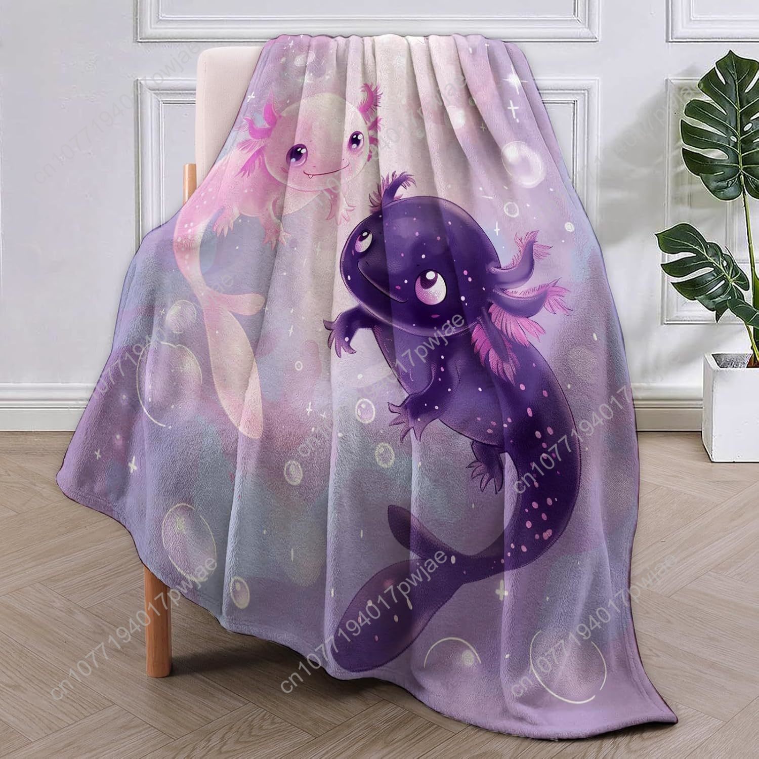 Axolotl Deken Schattig Axolotl - Home Of Textiles recensie en prijs