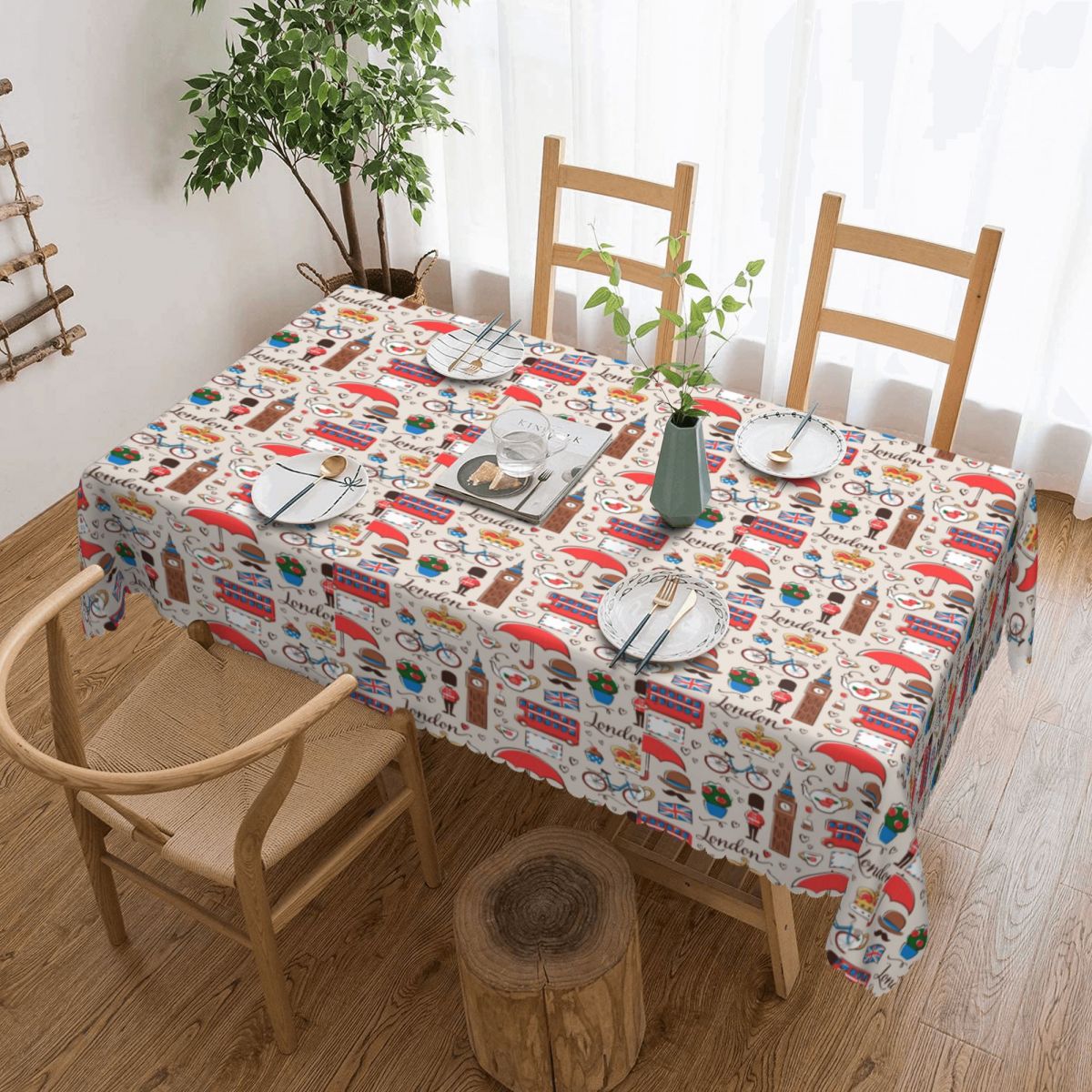 Londonpatroon Rechthoekig Tafe - Home Textiles Uk recensie en prijs