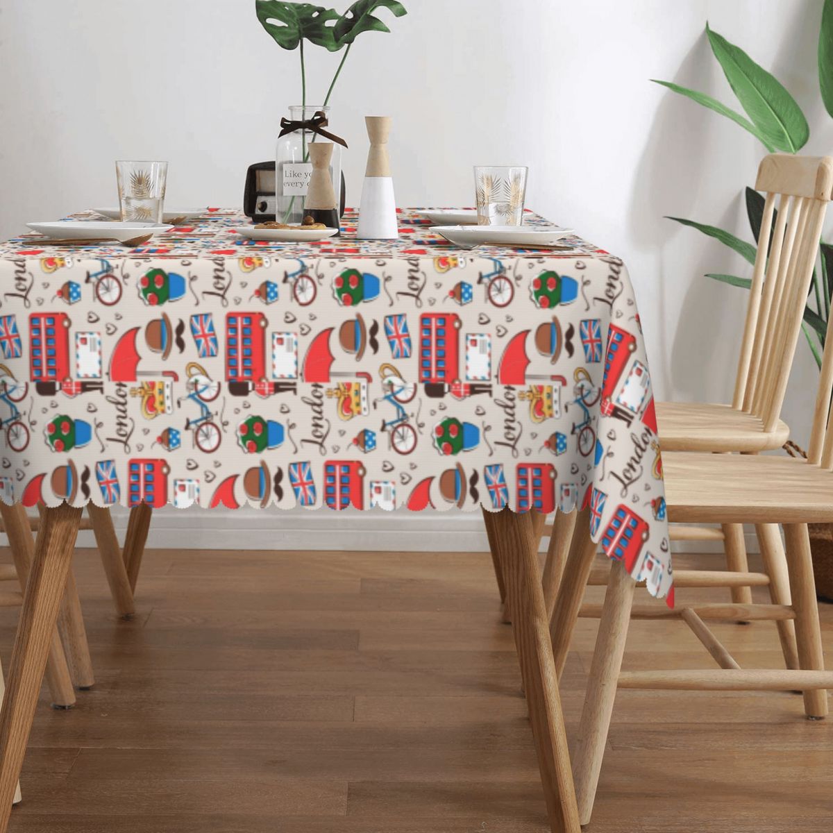 Londonpatroon Rechthoekig Tafe - Home Textiles Uk recensie en prijs