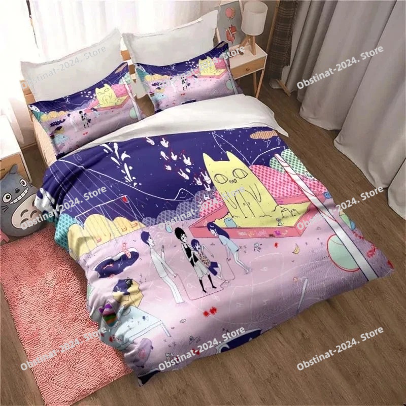 Mode 3D Gedrukt Anime Omori Be - Home Textiles Classic Fashion recensie en prijs