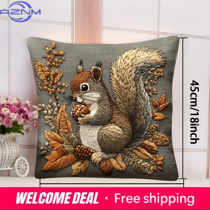 Eekhoorn kussenhoes: Natuurlij - Your Home Textiles recensie en prijs