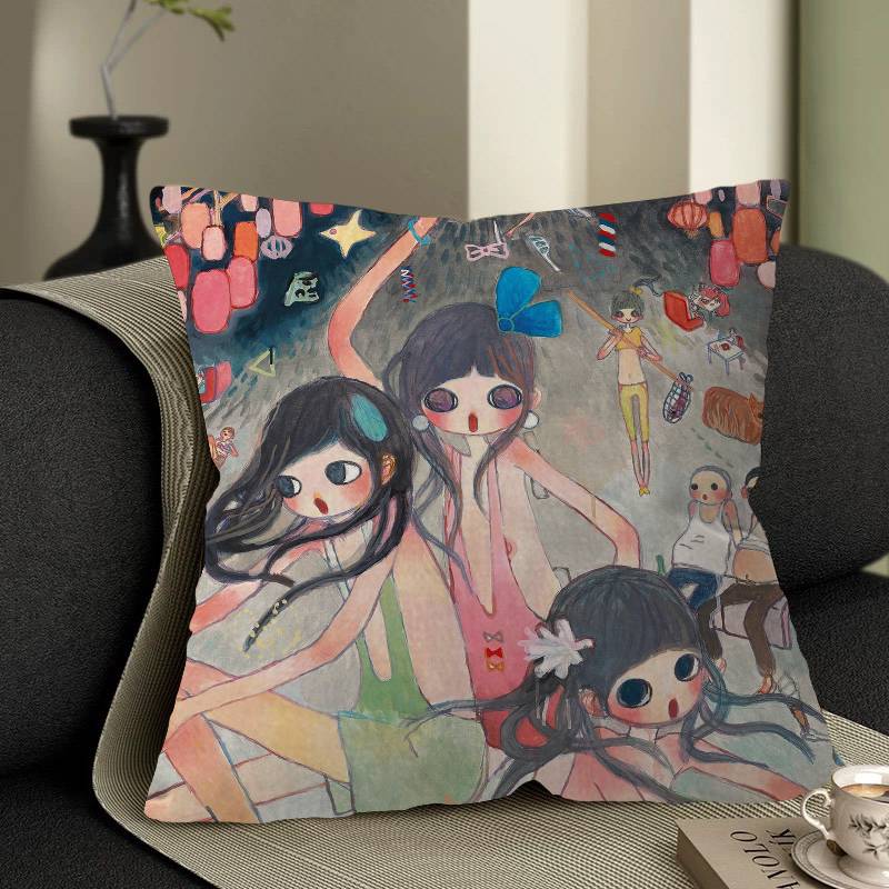 Aya Takano Cartoon Artwork Ani - Aya Home Textiles recensie en prijs