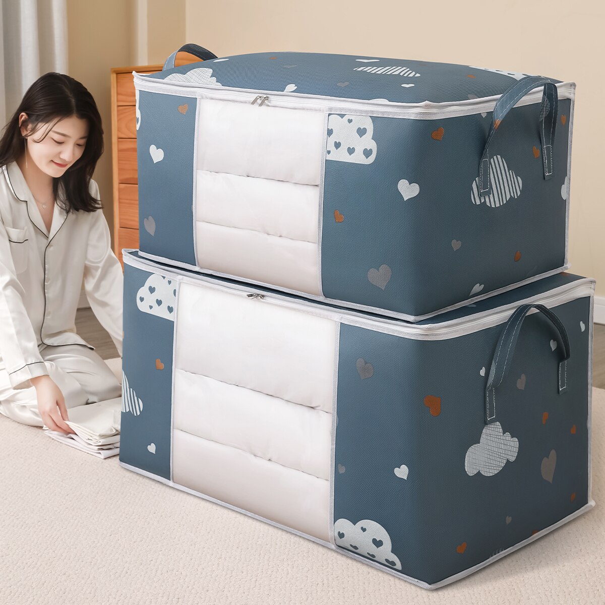 Grote capaciteit kleding opber - Home Textiles Blanket recensie en prijs